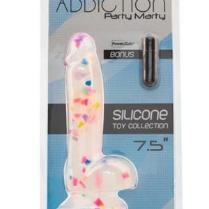 7.5 inches Vibrating Silicone Dildo
