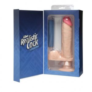 vibrating realistic cock 8 inches