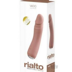 Vedo rialto rechargeable vibrator brown